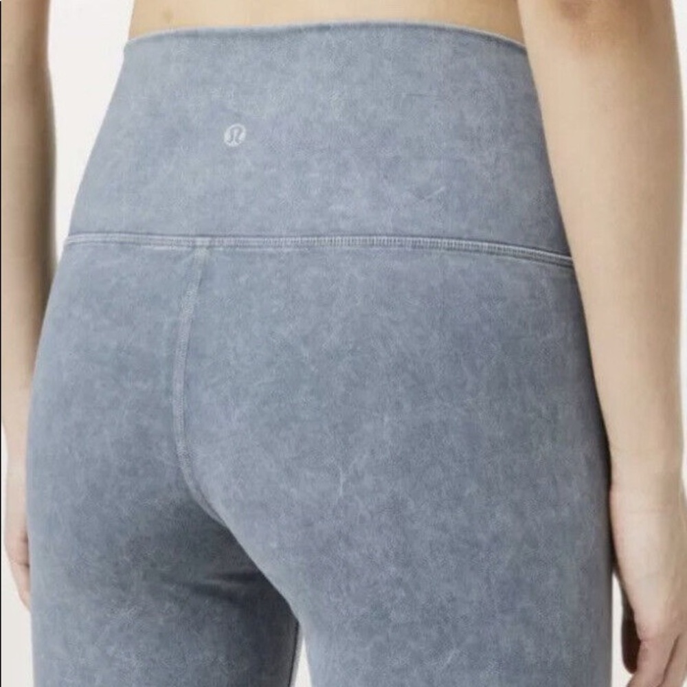 Lululemon acid wash wunder under leggings size 6 25 inch